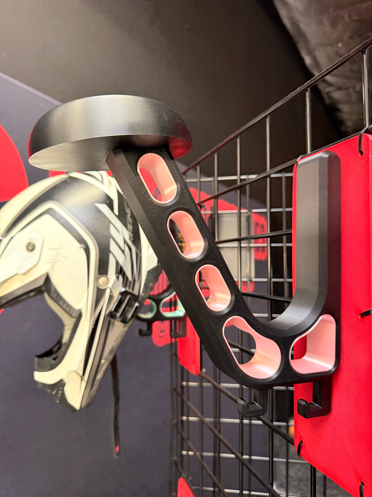 Motorcycle Helmet Wall Mount