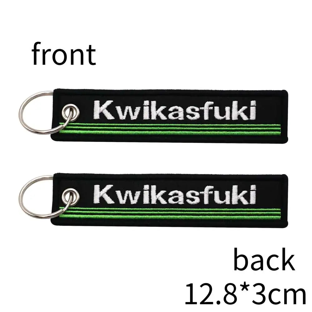 Kwikasfuki - Motorcycle Keychain